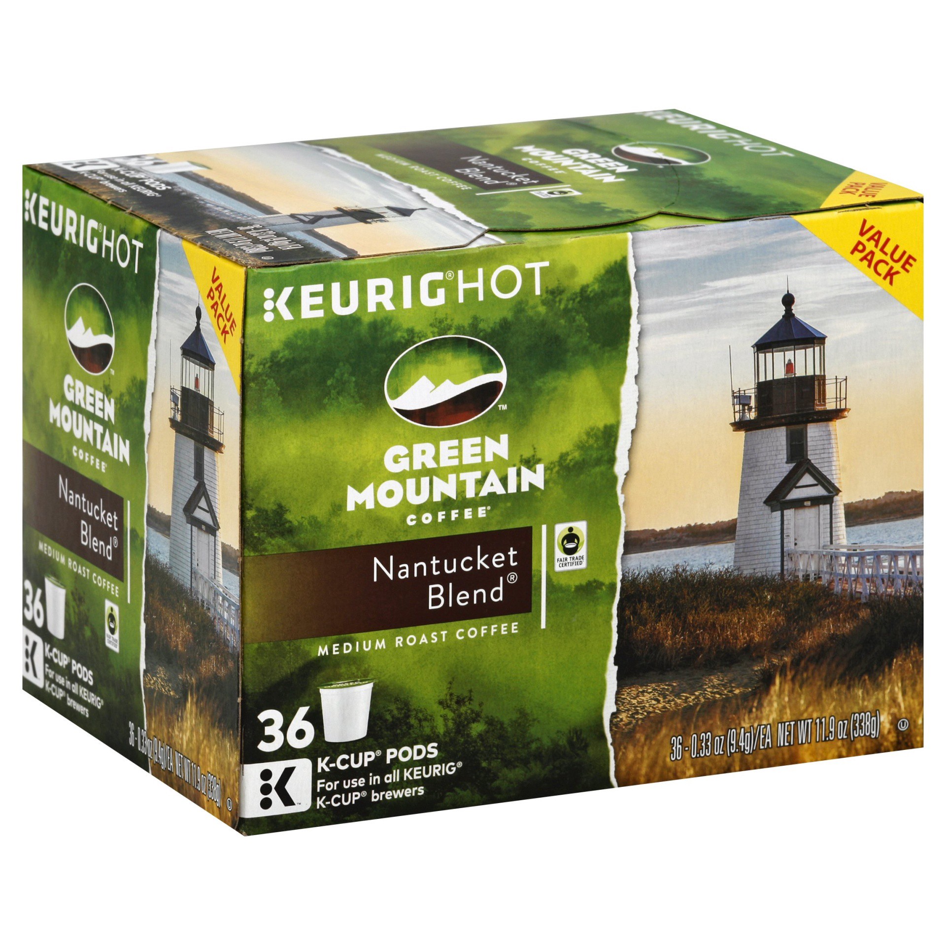 slide 1 of 4, Green Mountain Coffee Nantucket Blend K-Cup Pods - 36 ct, 36 ct