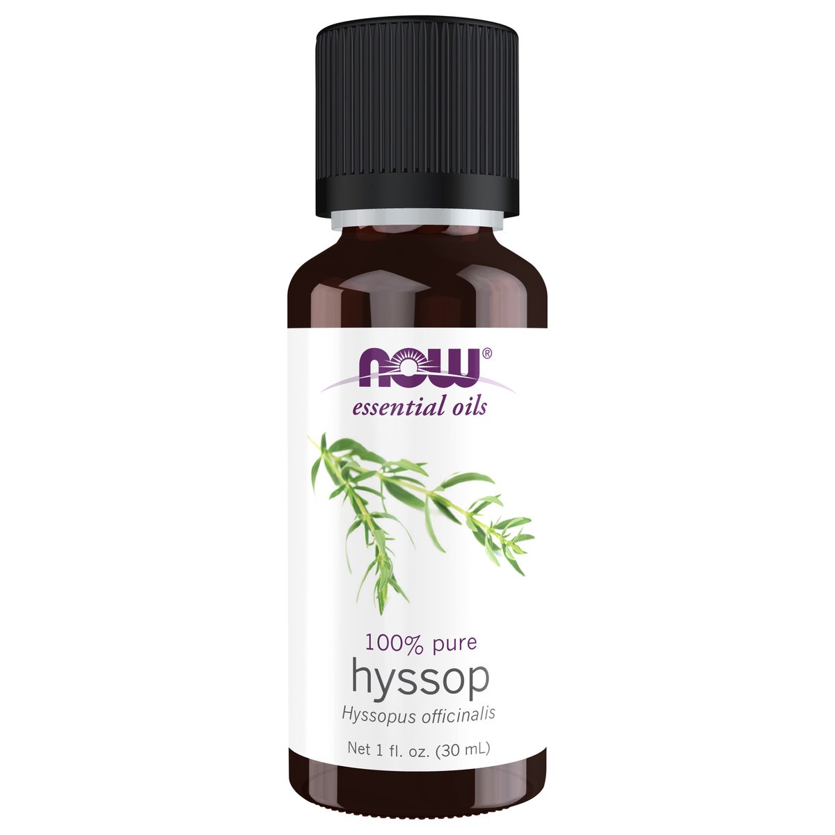 slide 1 of 4, NOW Hyssop Oil - 1 oz., 1 oz