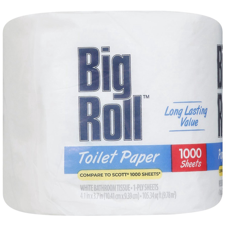 slide 1 of 2, Big Roll Bathroom Tissue, 1 ct
