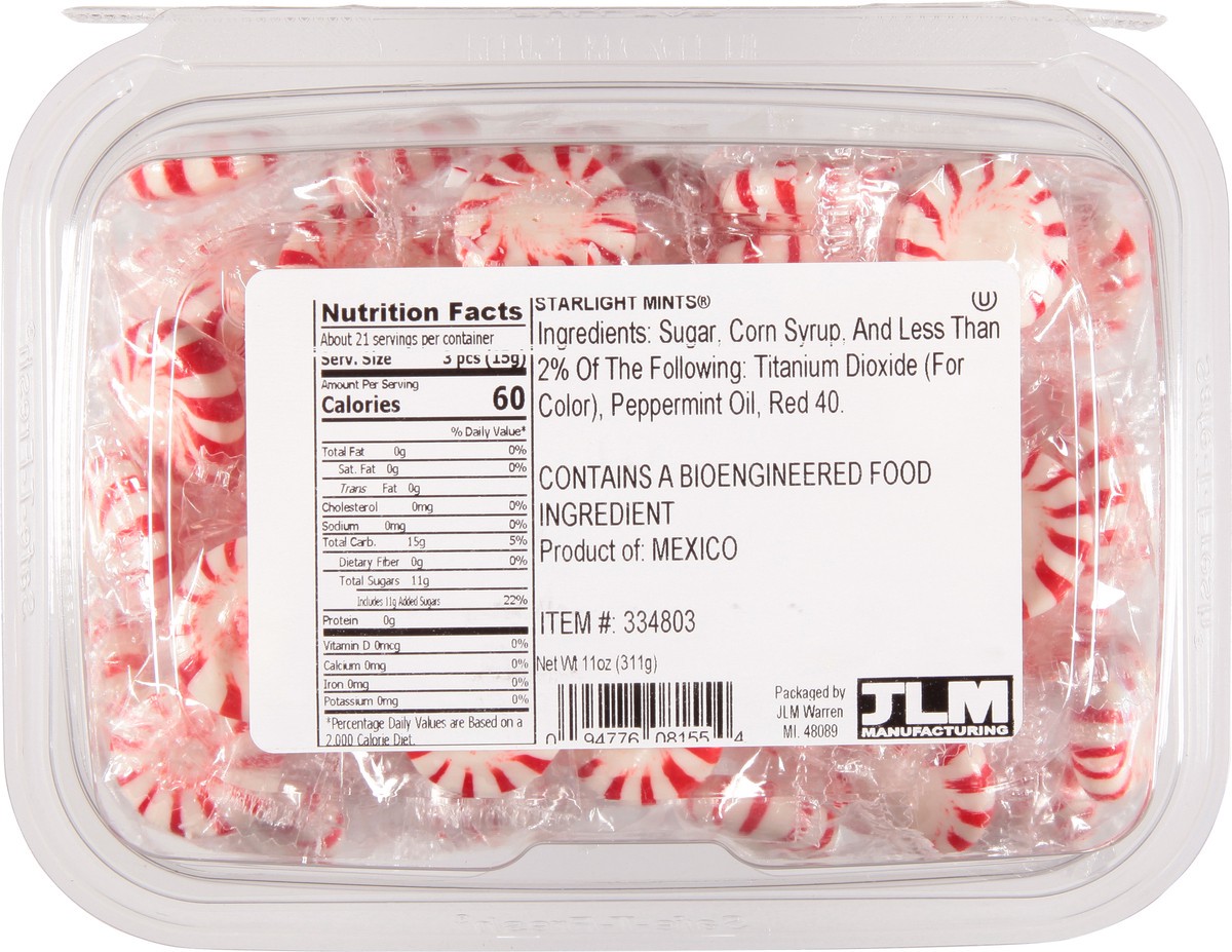 slide 6 of 13, JLM Manufacturing Peppermint Starlight Mints 11 oz, 11 oz