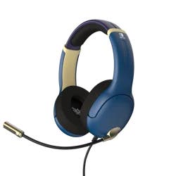 PDP AIRLITE Wired Headset - Brave Blue for Nintendo Switch, Nintendo Switch - OLED Model, & Nintendo Switch Lite