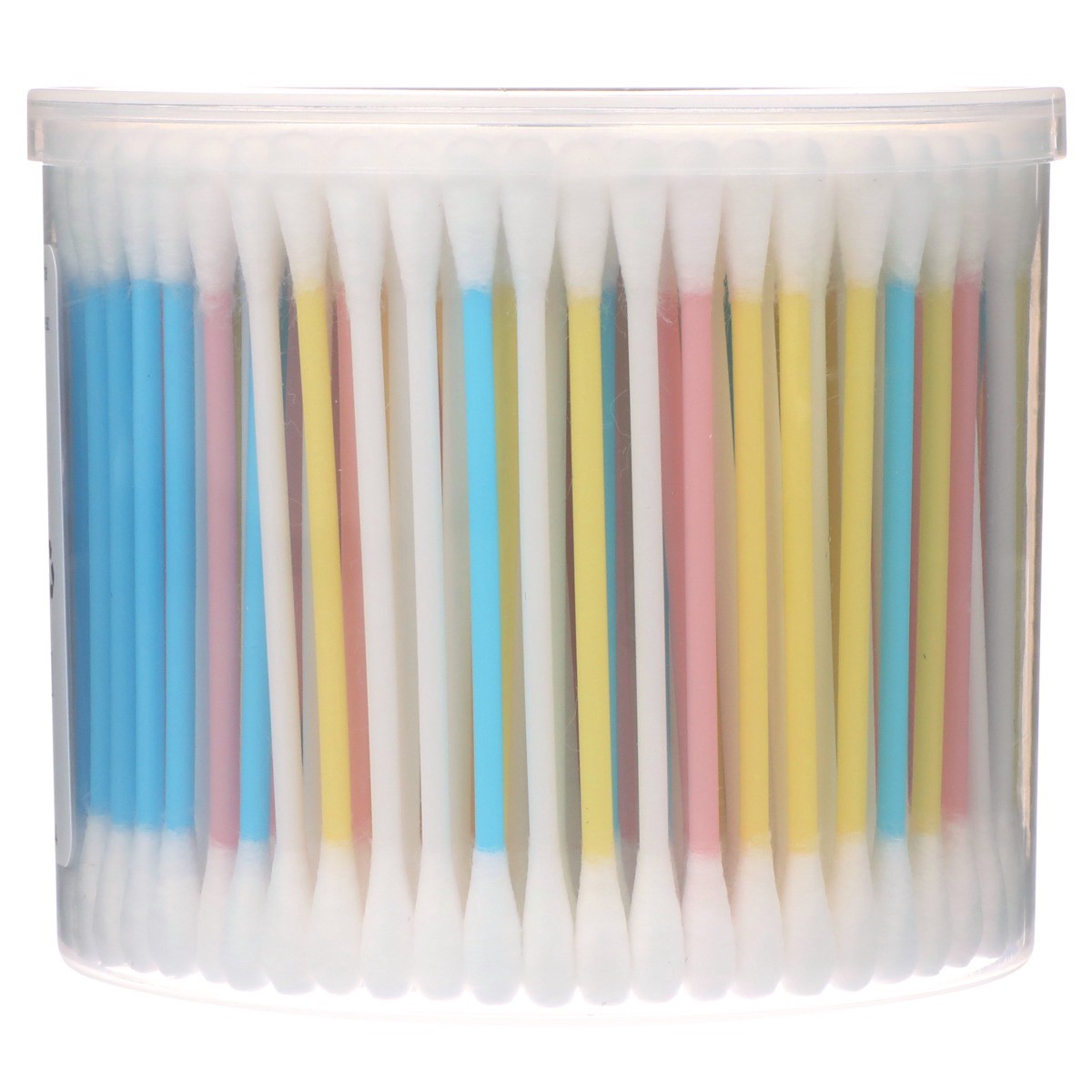 slide 8 of 8, TopCare Double Tipped Color Plastic Sticks Cotton Swabs, 300 ct