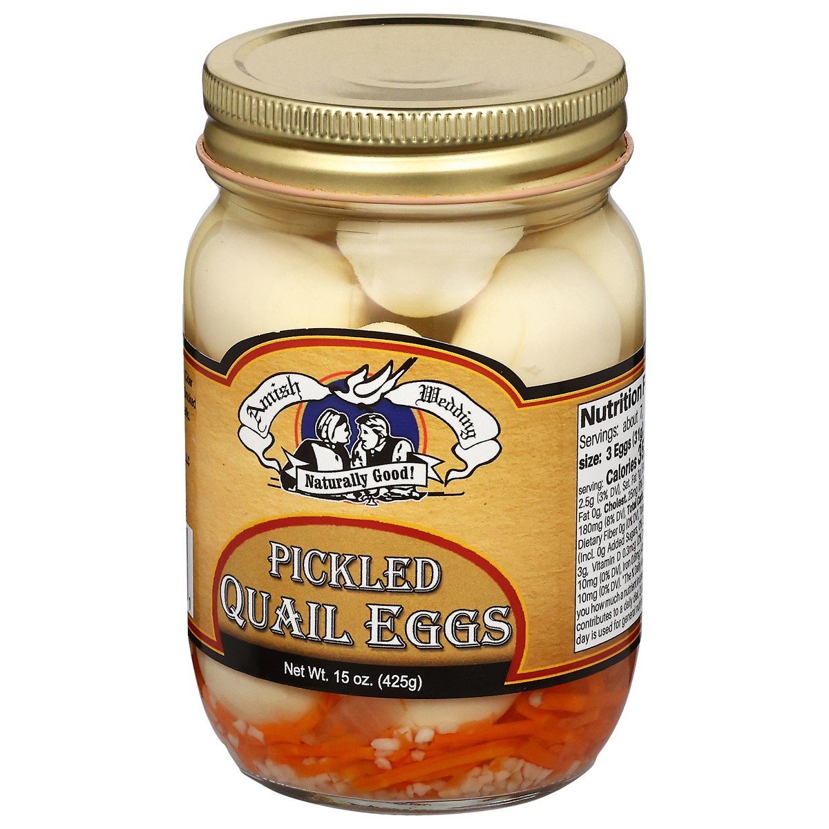 slide 14 of 14, Amish Wedding Eggs Quail Pickled, 1 ct