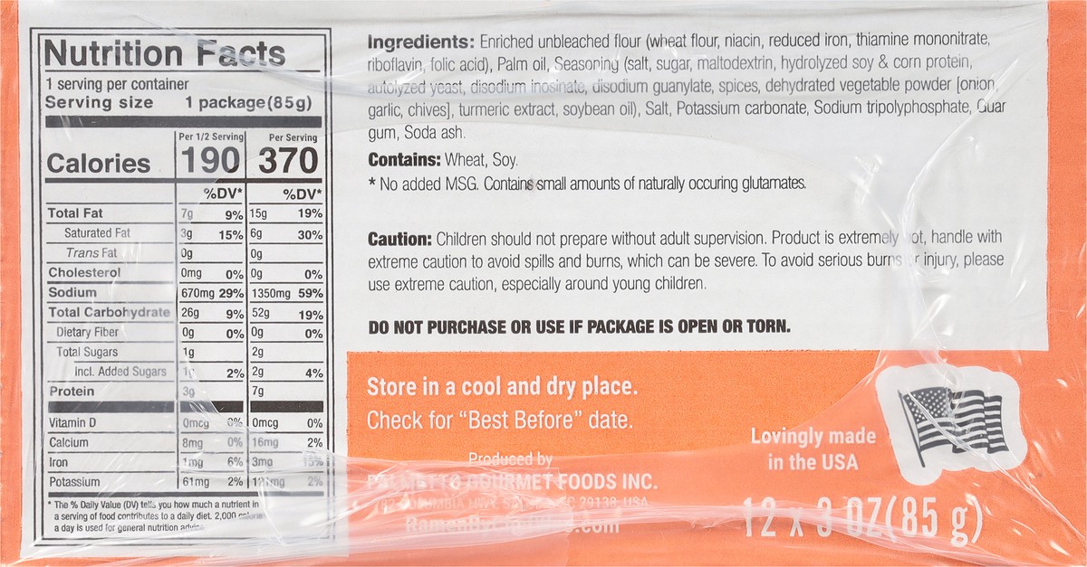 slide 9 of 9, Ramen Express Chicken Flavor Ramen 12 - 3 oz Packs, 12 ct