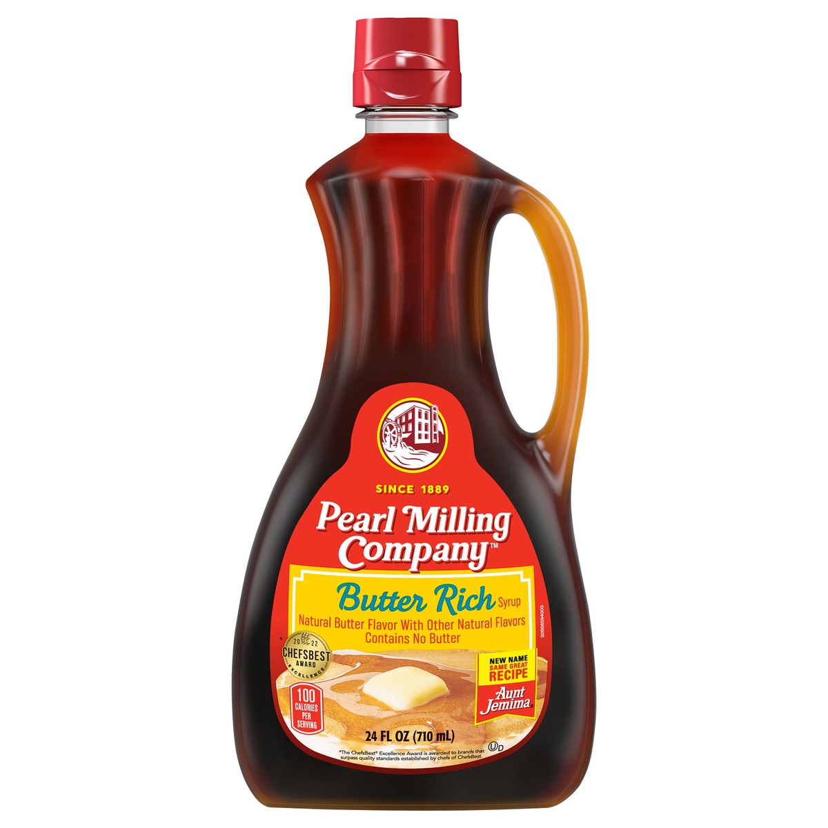 slide 1 of 5, Pearl Milling Company Syrup, Butter Rich, 24 fl oz