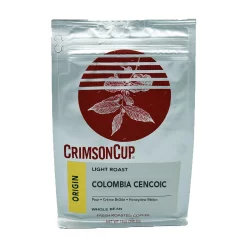 Crimson Cup Coffee, Whole, Light Roast, Colombia Cencoic - 12 oz