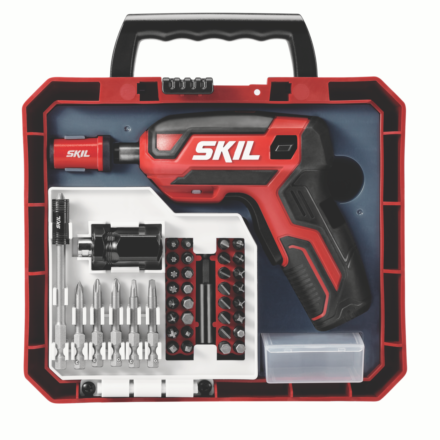 slide 2 of 2, SKIL 4V Screwdriver with 42 Pc. Bit Kit, 42 ct