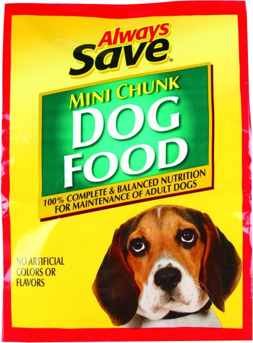 slide 1 of 1, Always Save Mini Chunk Dog Food, 15 lb