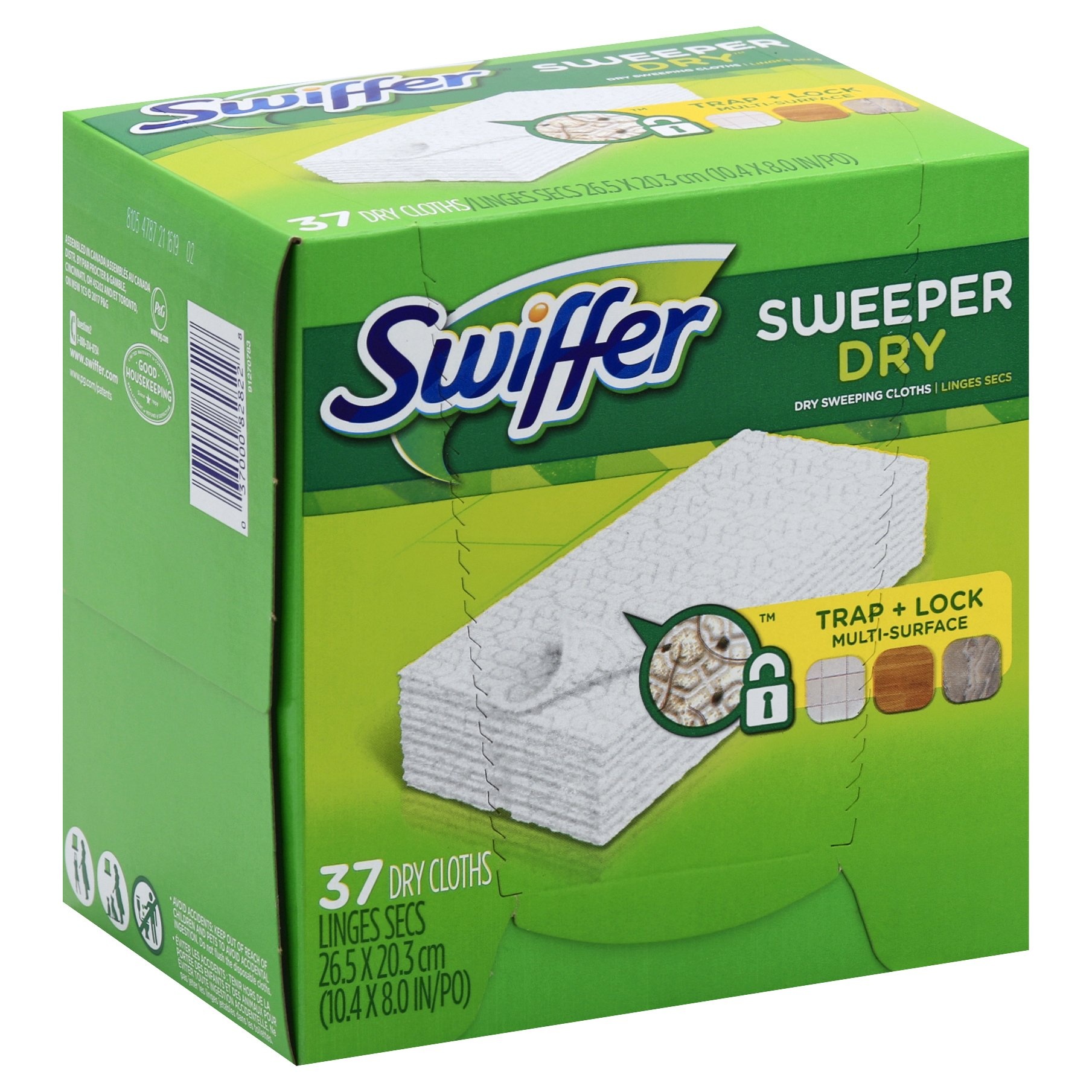 slide 1 of 2, Swiffer Sweeper Dry Pads, 37 ct