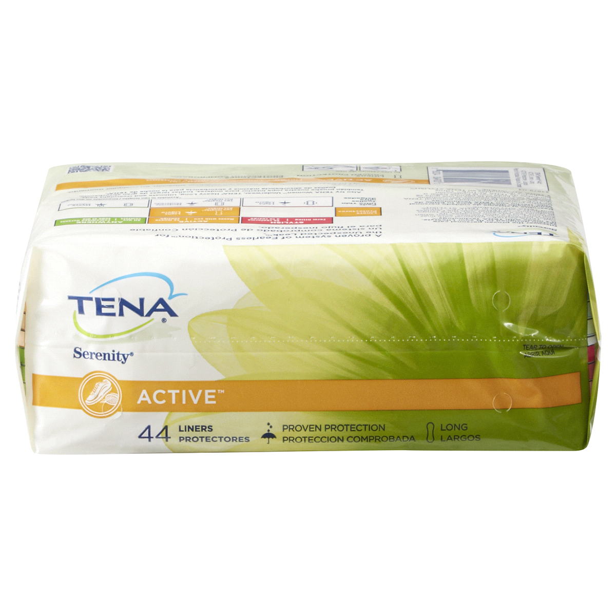 slide 2 of 5, Tena Incontinence Liners for Women, Long, 44 ct