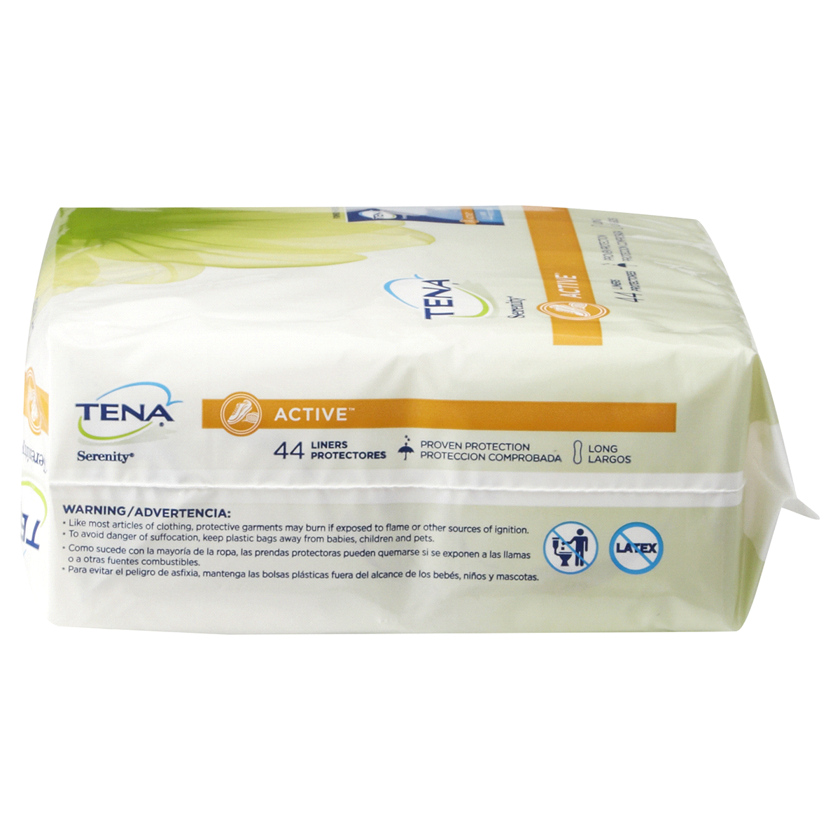 slide 5 of 5, Tena Incontinence Liners for Women, Long, 44 ct