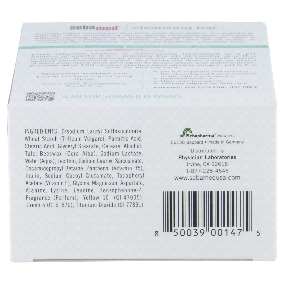 slide 3 of 3, Sebamed Cleansing Bar 3 ea, 3 ct