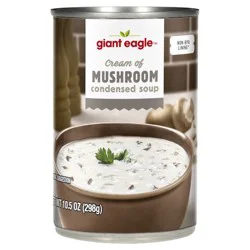 Giant Eagle Cream Of Mushroom Condensed Soup, Classic Style