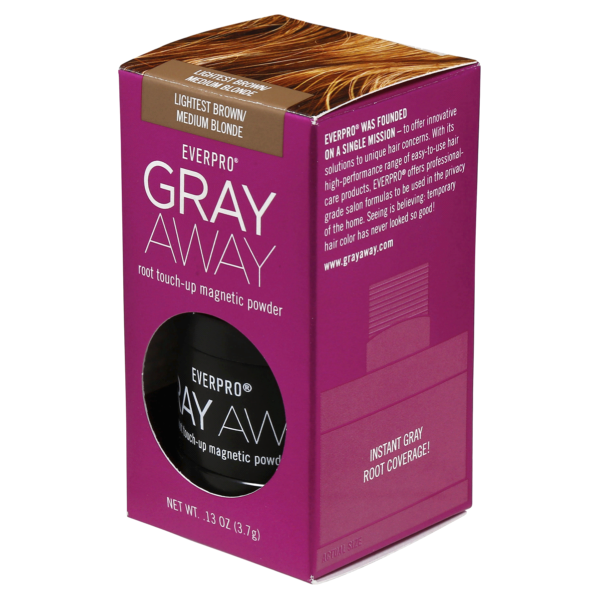 slide 2 of 8, Everpro Gray Away Lightest Brown/Medium Blonde, 1 ct