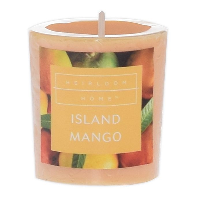 slide 1 of 1, Heirloom Home Island Mango Spice Votive, 2 oz