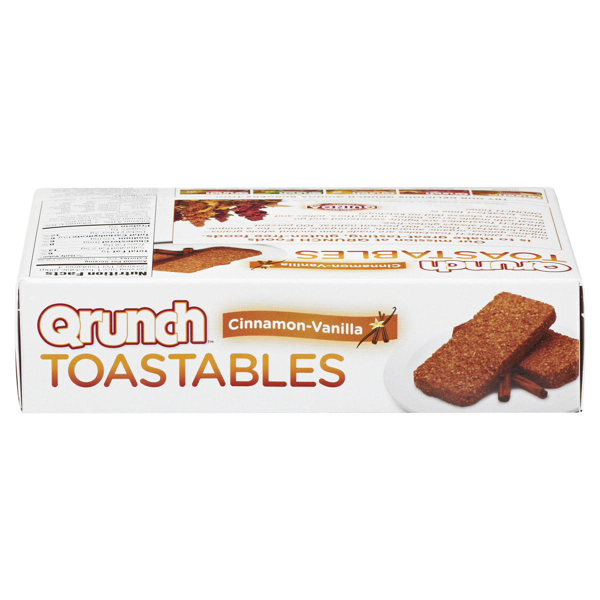 slide 3 of 6, Qrunch Cinnamon-Vanilla Toastables, 11.2 oz