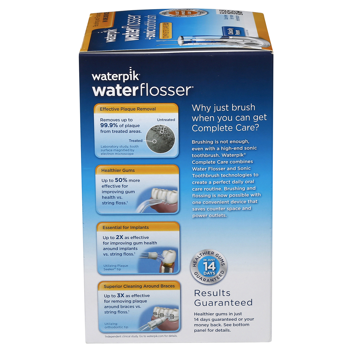 slide 2 of 8, Waterpik Water Flosser+Sonic Toothbrush, 1 ct