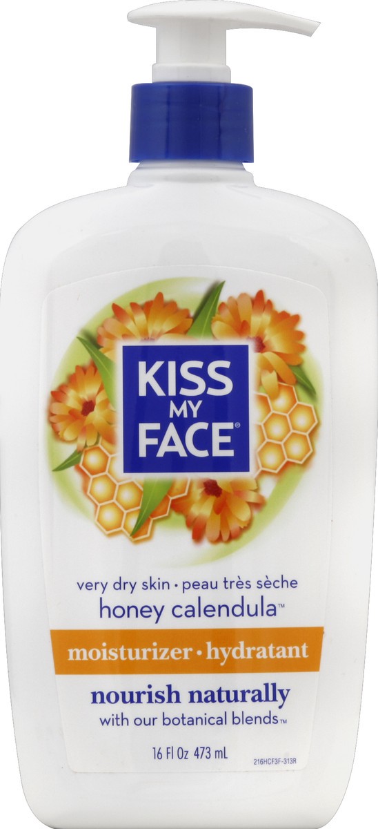 slide 2 of 3, Kiss My Face Honey Calendula Moisturizing Lotion, 16 fl oz