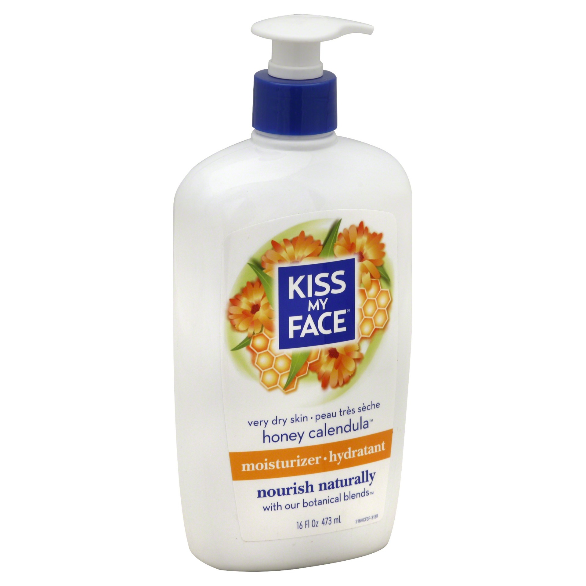 slide 1 of 3, Kiss My Face Honey Calendula Moisturizing Lotion, 16 fl oz