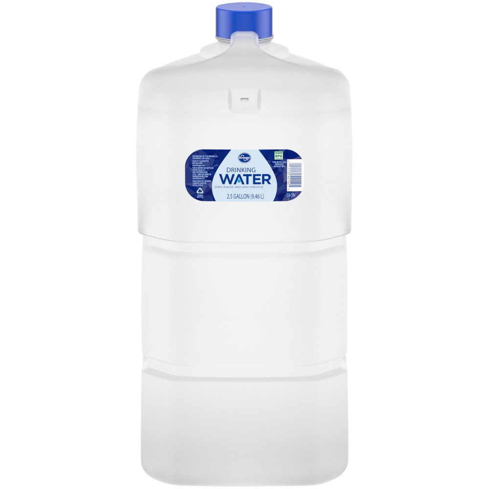 slide 1 of 3, Kroger Purified Drinking Water, 2.5 gal