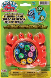 Pocket Travel Fishing Game Toy 1 ea