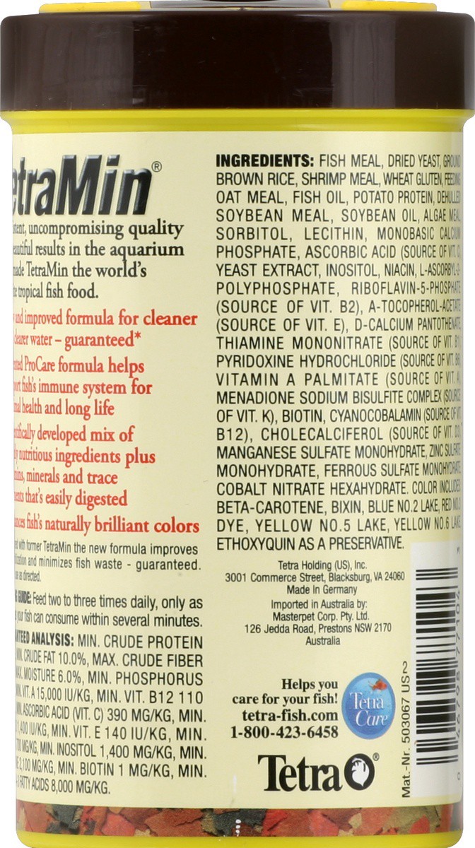 slide 2 of 3, TetraMin Tropical Flakes, 2.2 oz