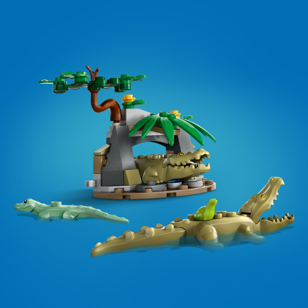 slide 10 of 21, LEGO City Jungle Explorer Water Plane Toy Set 60425, 1 ct
