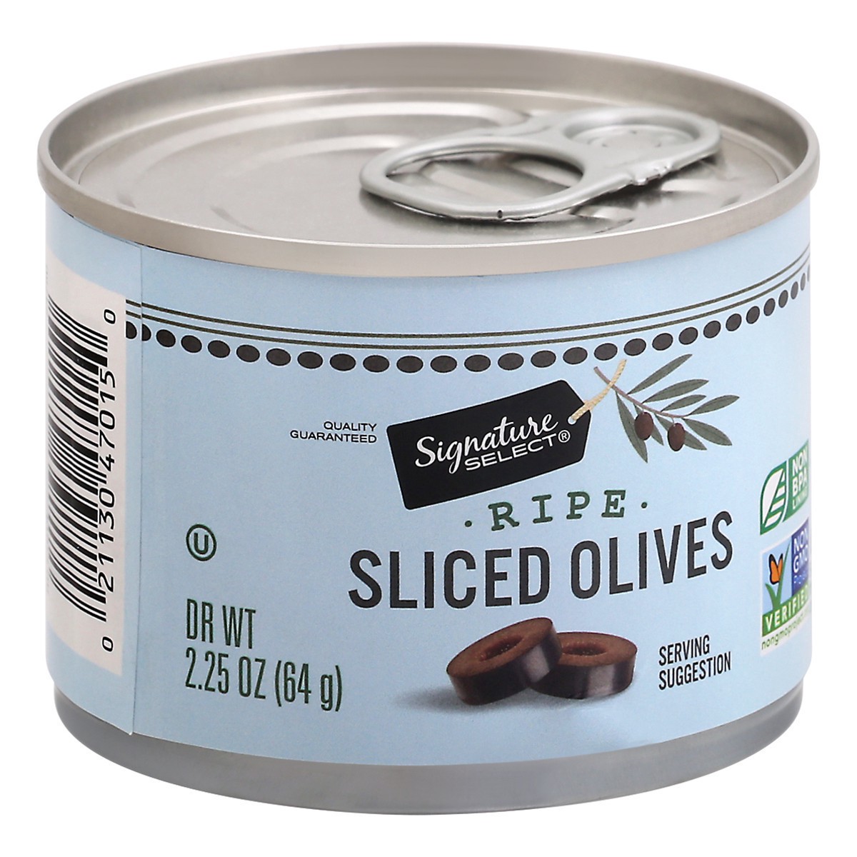 slide 6 of 9, Signature Select Ripe Sliced Olives 2.25 oz, 2.25 oz