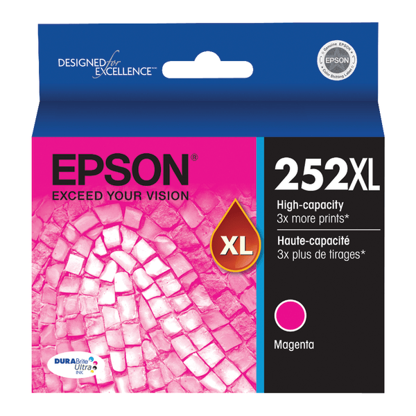 slide 1 of 2, Epson Durabrite Ultra T252Xl320-S High-Yield Magenta Ink Cartridge, 1 ct