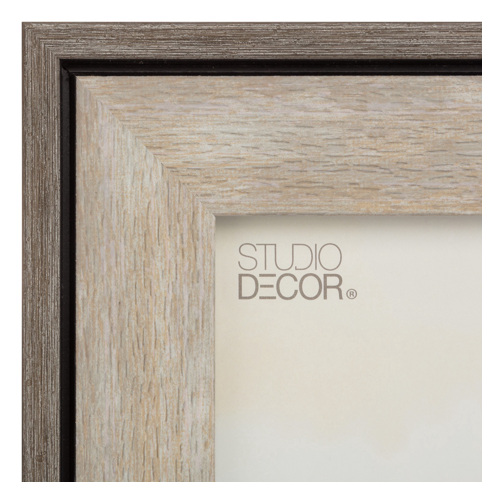 slide 2 of 5, Home Collection Gray Wash Two-Tone Frame By Studio Decor, 8.5 in x 11 in