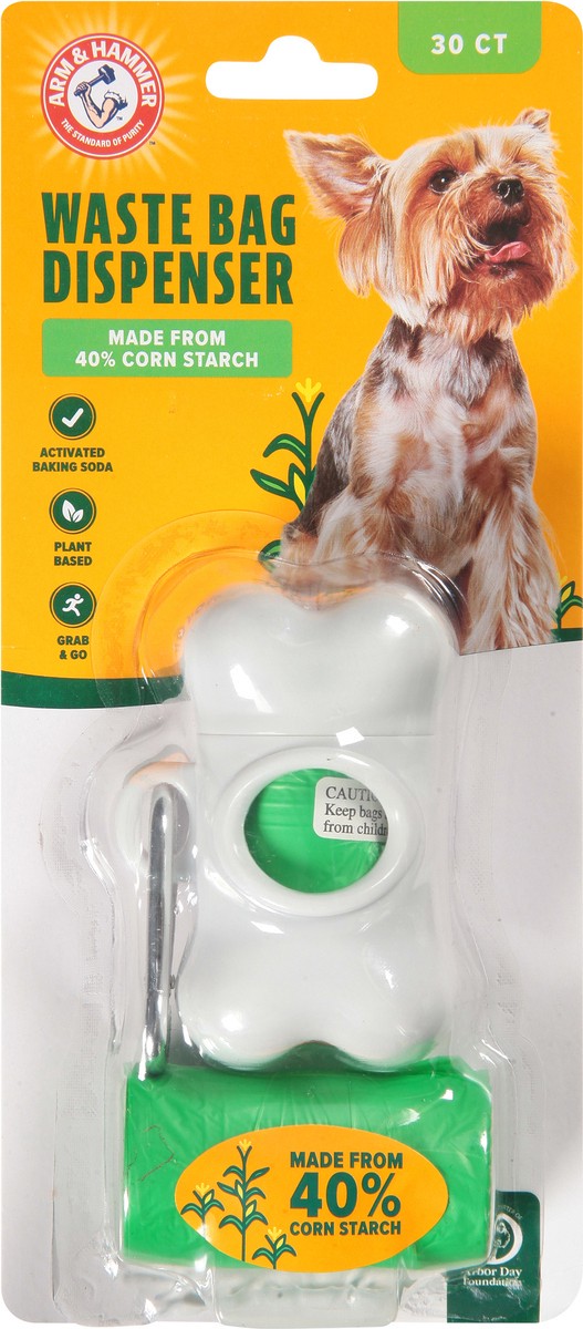 slide 6 of 11, ARM & HAMMER Waste Bag Dispenser 30 ea, 1 ct