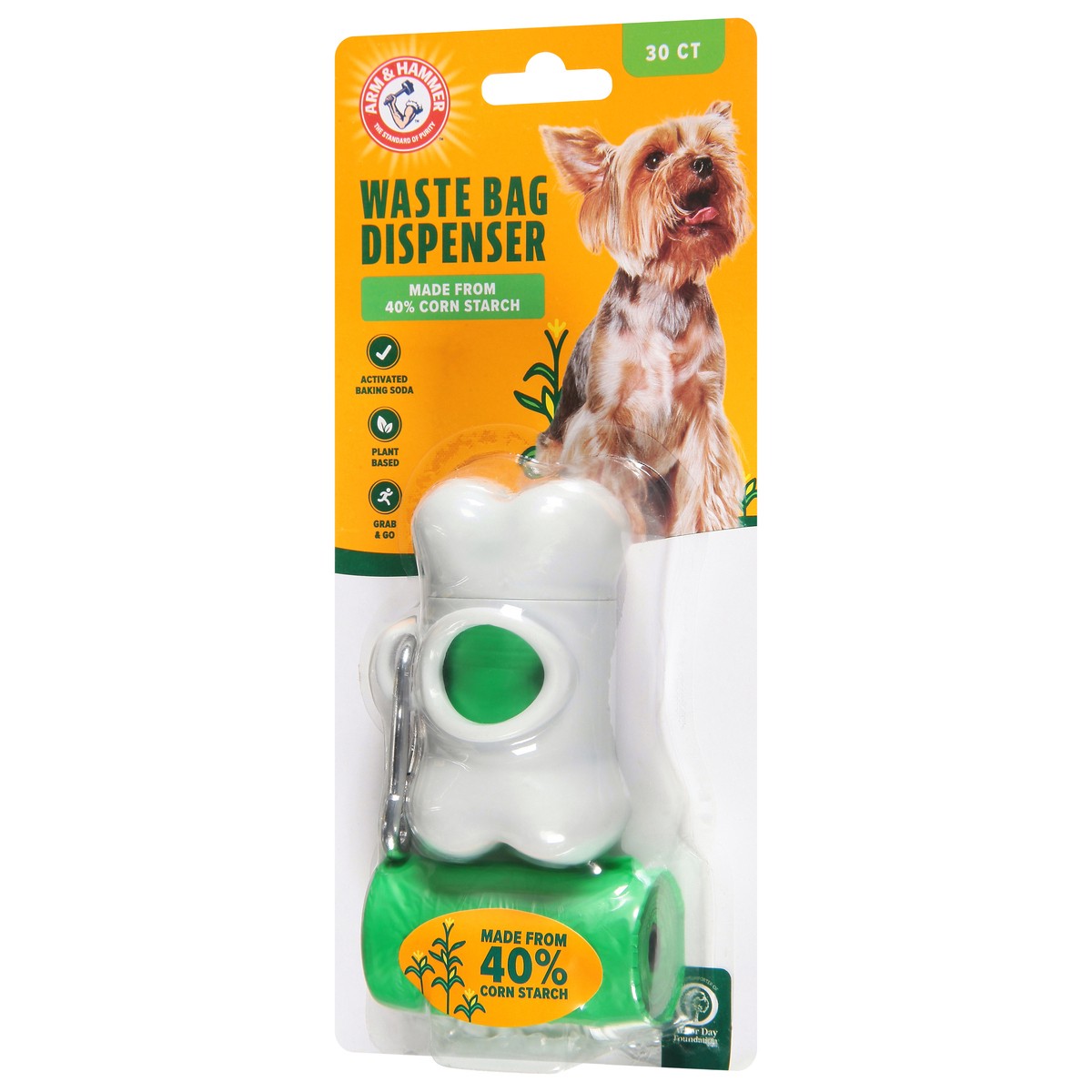 slide 3 of 11, ARM & HAMMER Waste Bag Dispenser 30 ea, 1 ct