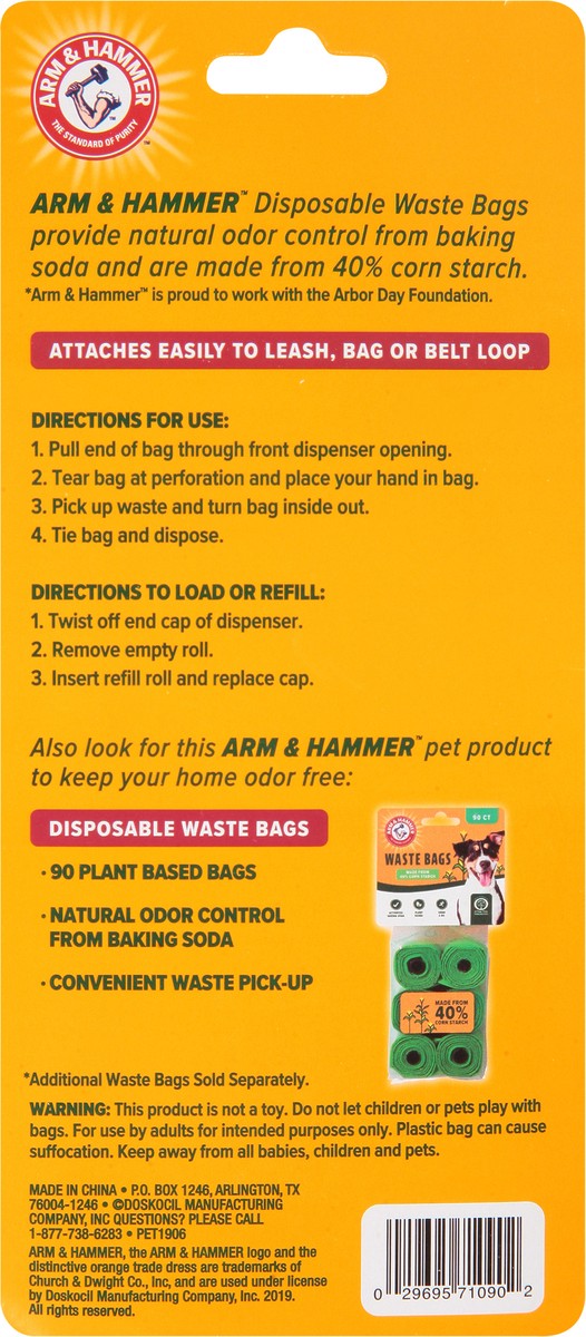 slide 8 of 11, ARM & HAMMER Waste Bag Dispenser 30 ea, 1 ct