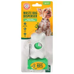 Arm & Hammer Bone Dispenser & Cornstarch Waste Bags - 30ct.
