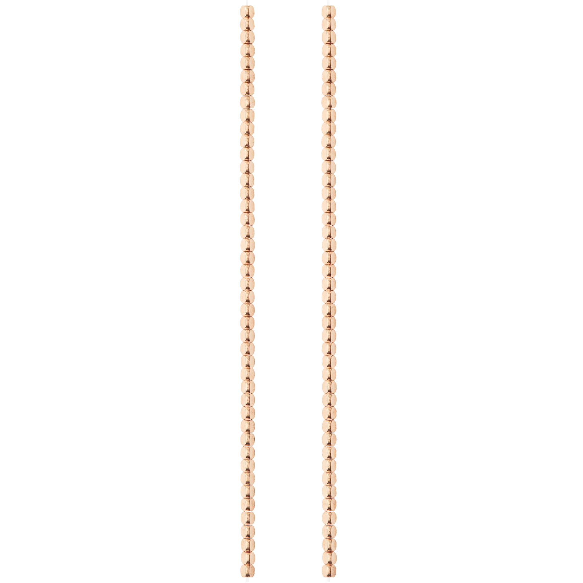 slide 2 of 3, Rose Gold Metal Beads, 3mm By Bead Landing, 3 mm