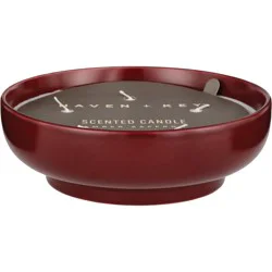 Haven & Key Amber Saffron Scented Bowl Candle