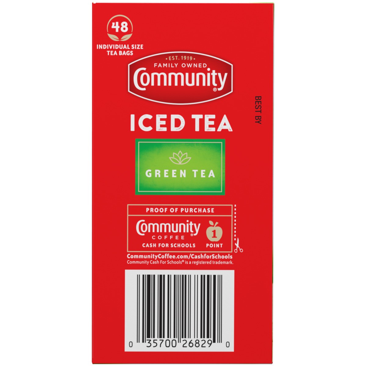 slide 4 of 10, Community Coffee Green Tea Bags - 48 ct, 48 ct