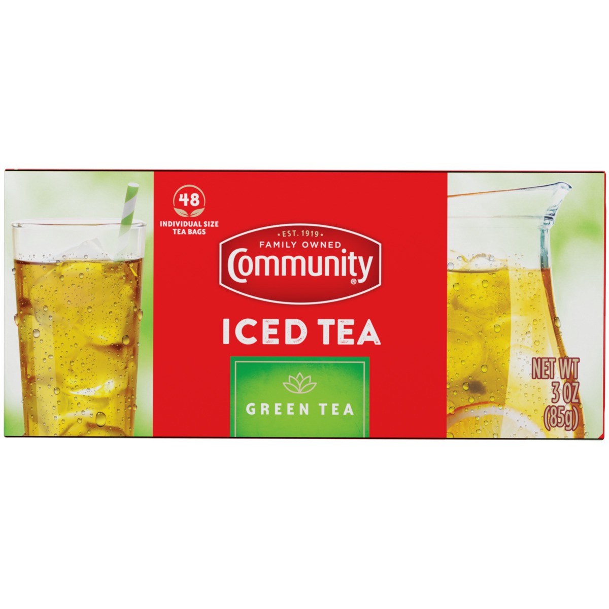 slide 8 of 10, Community Coffee Green Tea Bags - 48 ct, 48 ct