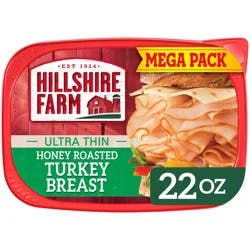 Hillshire Farm Ultra Thin Sliced Honey Roasted Turkey Breast Sandwich Meat, 22 oz