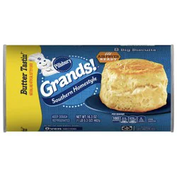 Grands! Southern Homestyle Butter Tastin' Biscuits, 8 Ct, 16.3 oz