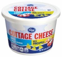 slide 1 of 1, Kroger Low Fat Pineapple Cottage Cheese, 16 oz