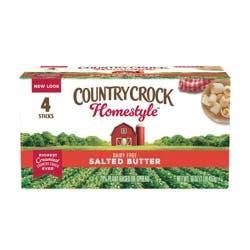 Country Crock Homestyle Dairy Free Butter Salted Sticks, 16 oz, 4-pack