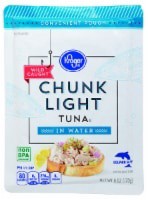 slide 1 of 4, Kroger Wild Caught Chunk Light Tuna In Water Pouch, 6 oz