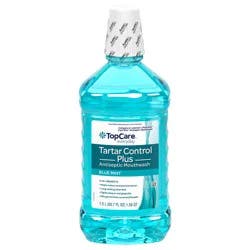 TopCare Everyday Tartar Control Plus Blue Mint Antiseptic Mouthwash 50.7 fl oz