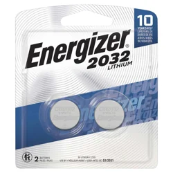 Energizer 2032 Lithium 3V Batteries 2 ea