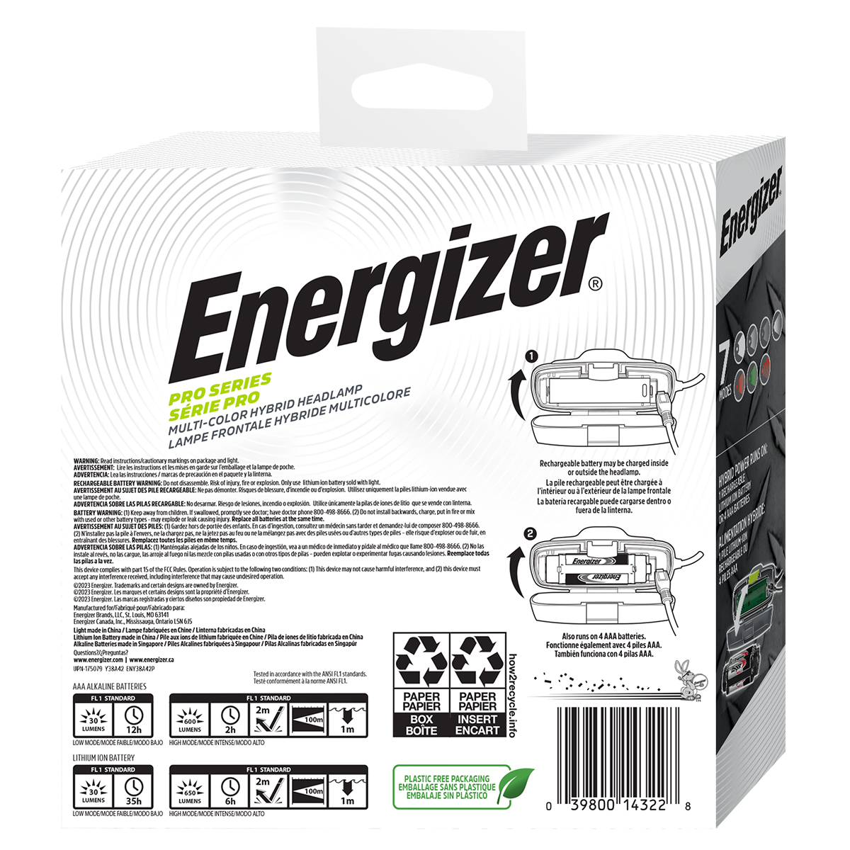 slide 2 of 2, Energizer Pro Hybrid Headlight, 1 ct
