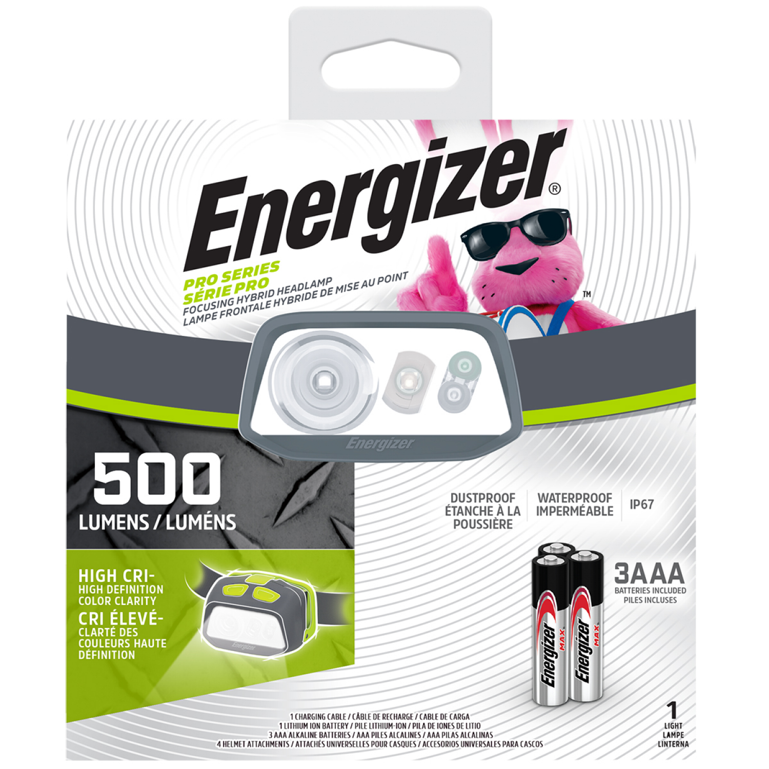 slide 1 of 2, Energizer Pro Hybrid Headlight, 1 ct