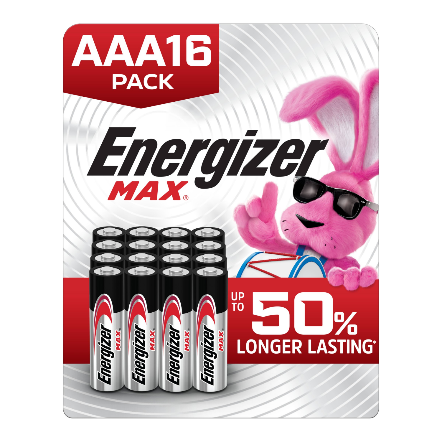 slide 1 of 2, Energizer Max AAA Alkaline Batteries 16 Each, 16 ct