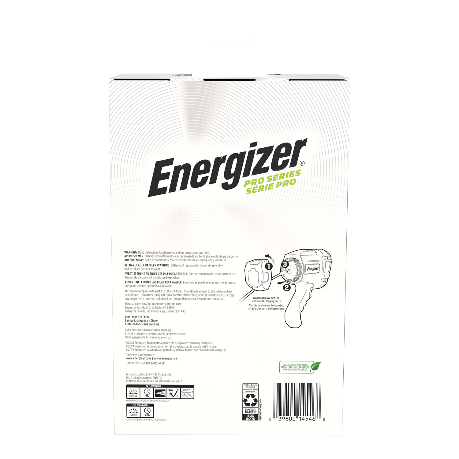 slide 2 of 2, Energizer Pro Rechargeable Spotlight, 1 ct