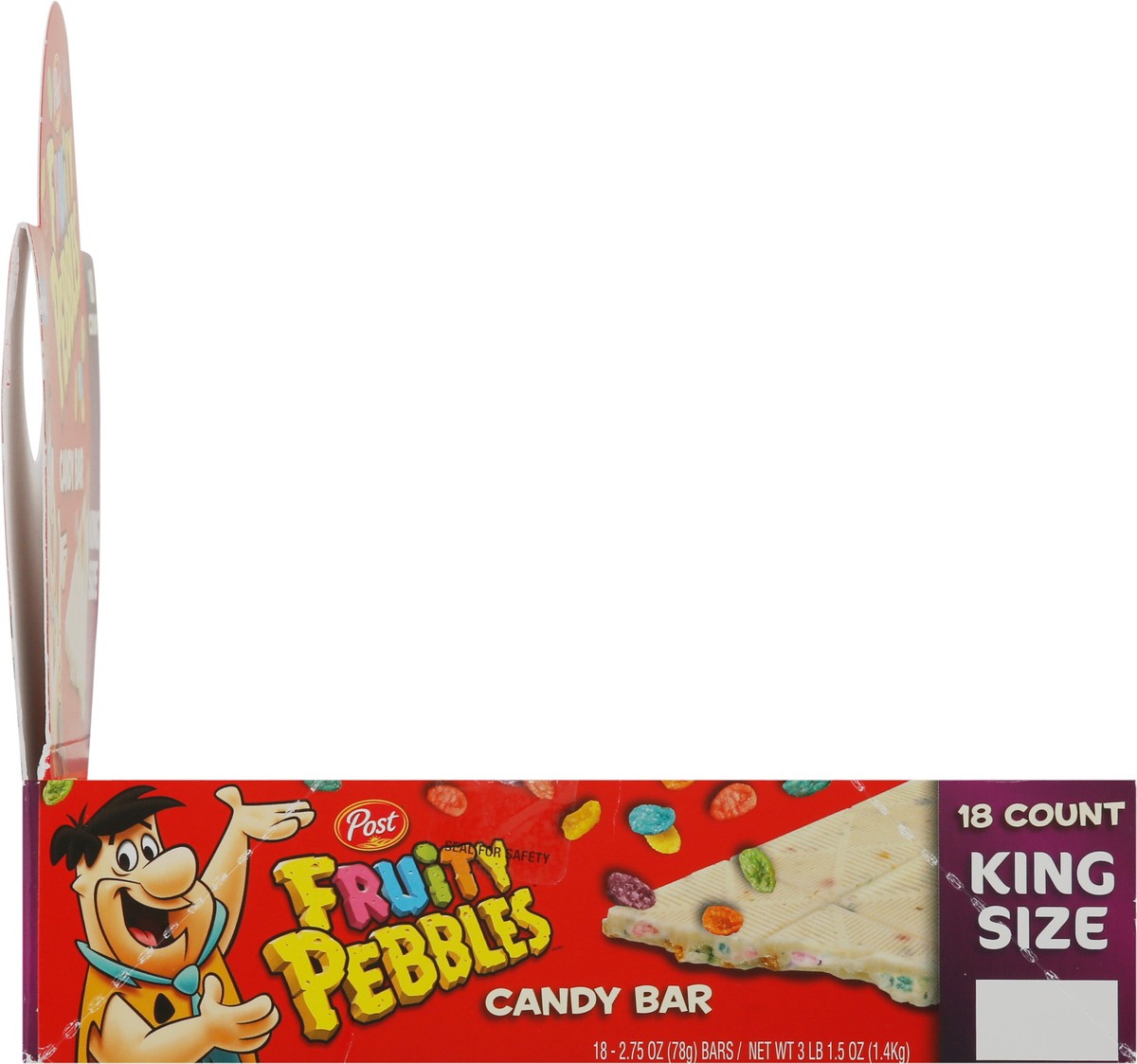 slide 5 of 7, Frankford Post Fruity Pebbles Candy Bar King Size 2.75 oz, 2.75 oz